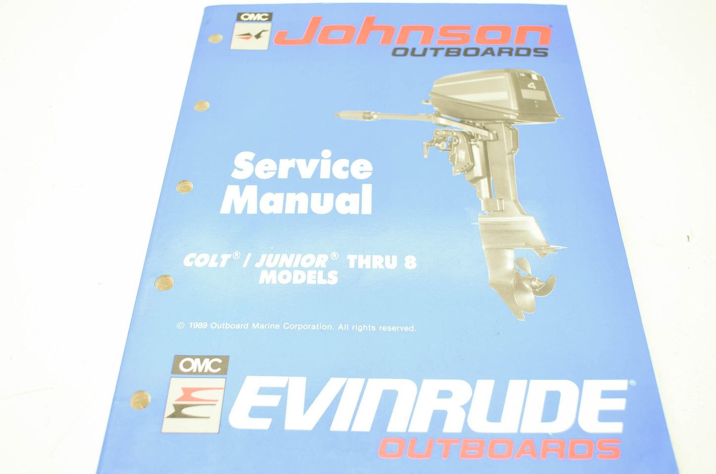 OMC Johnson 'ES' Colt/Junior thru 8 Service Manual