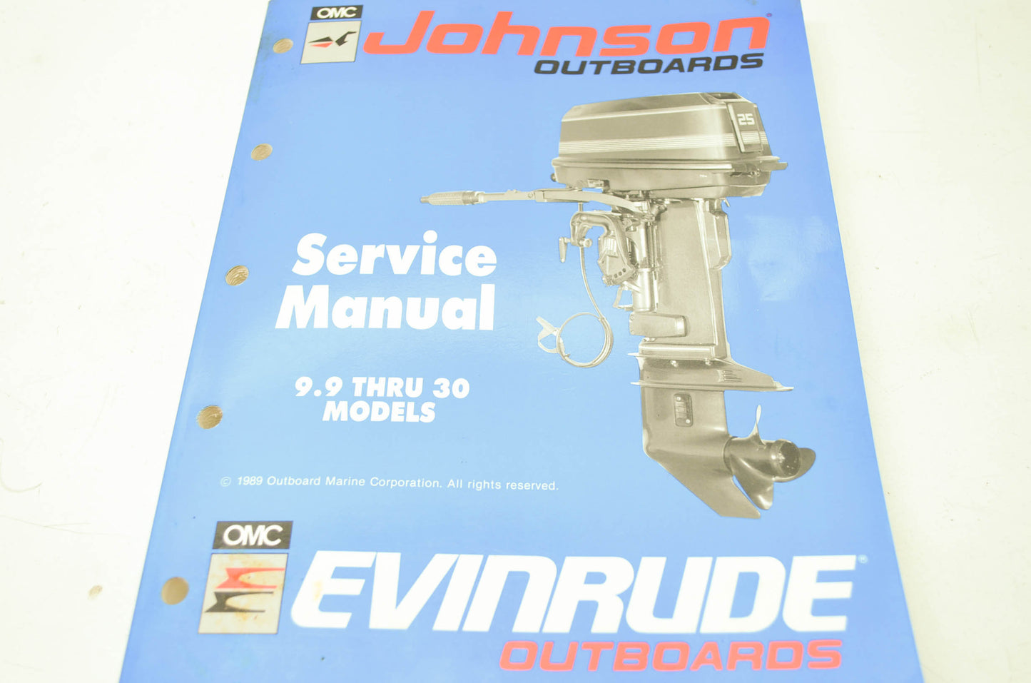 OMC Johnson 'ES' 9.9HP-30HP Service Manual