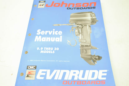 OMC Johnson 'ES' 9.9HP-30HP Service Manual