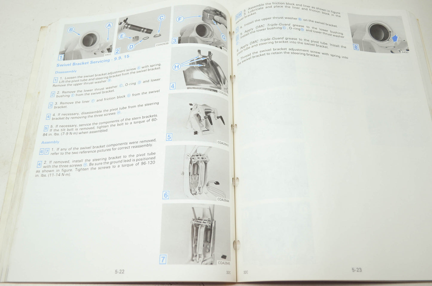 OMC Johnson 'ES' 9.9HP-30HP Service Manual