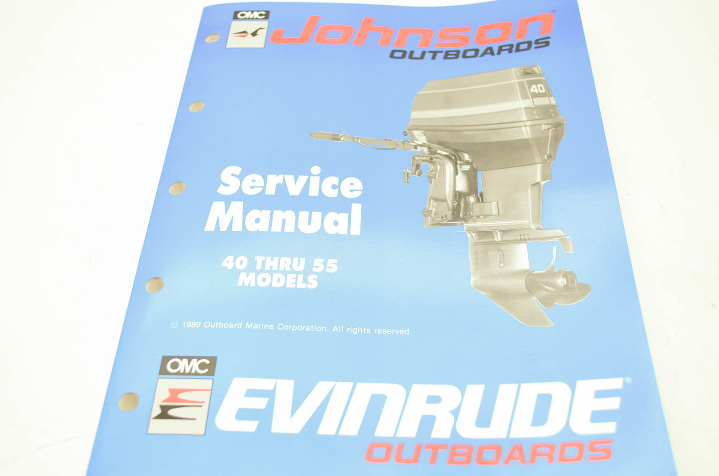 OMC Johnson 'ES' 40HP-55HP Service Manual