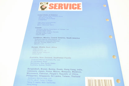 OMC Johnson 'ES' 40HP-55HP Service Manual