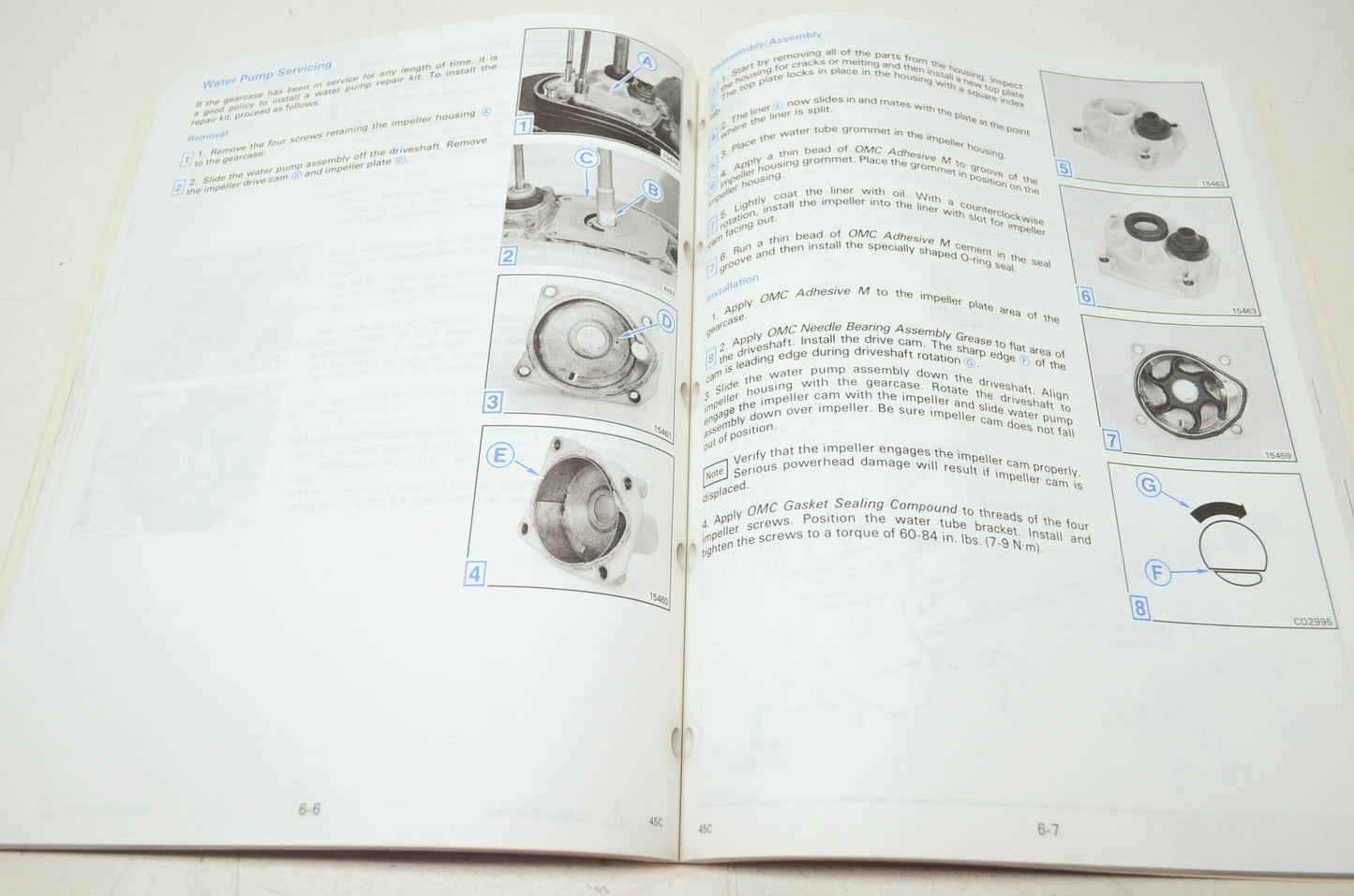 OMC Johnson 'ES' 40HP-55HP Service Manual