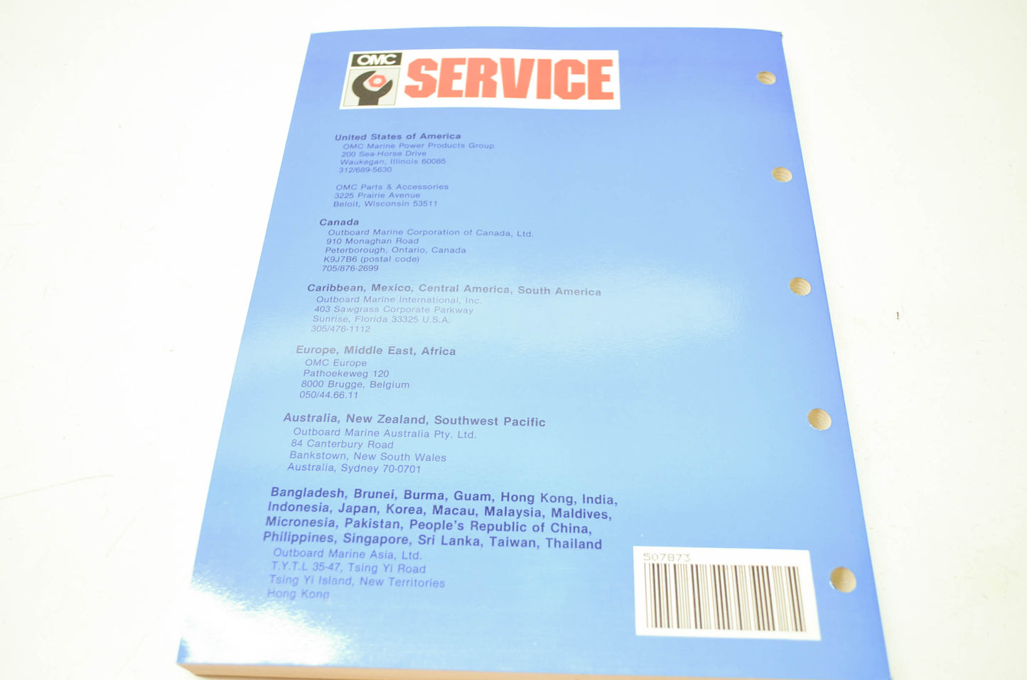 OMC Johnson 'ES' 60HP-70HP Service Manual