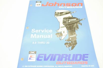 OMC Johnson 'ER' 9.9HP-30HP Service Manual