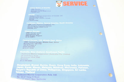 OMC Johnson 'ER' 40HP-55HP Service Manual
