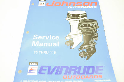 OMC Johnson 'ER' 90ÃƒÆ’Ã¢â‚¬Å¡Ãƒâ€šÃ‚Â° CV Service Manual
