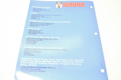 OMC Johnson 'ER' 90ÃƒÆ’Ã¢â‚¬Å¡Ãƒâ€šÃ‚Â° CV Service Manual
