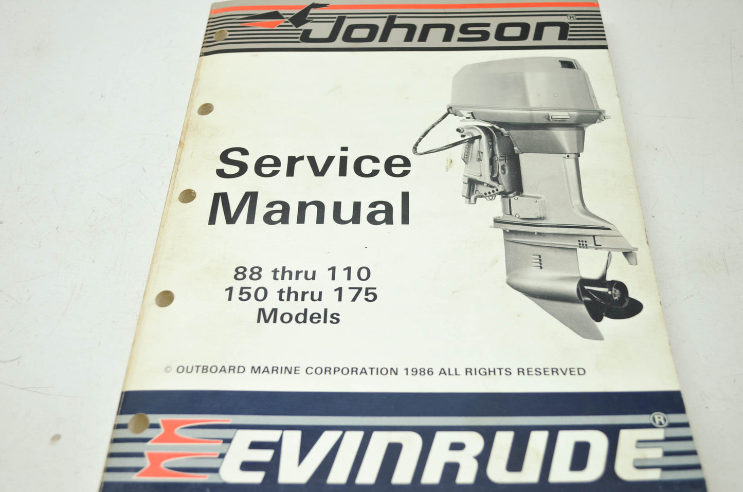 OMC Johnson 'CU' Cross V Service Manual