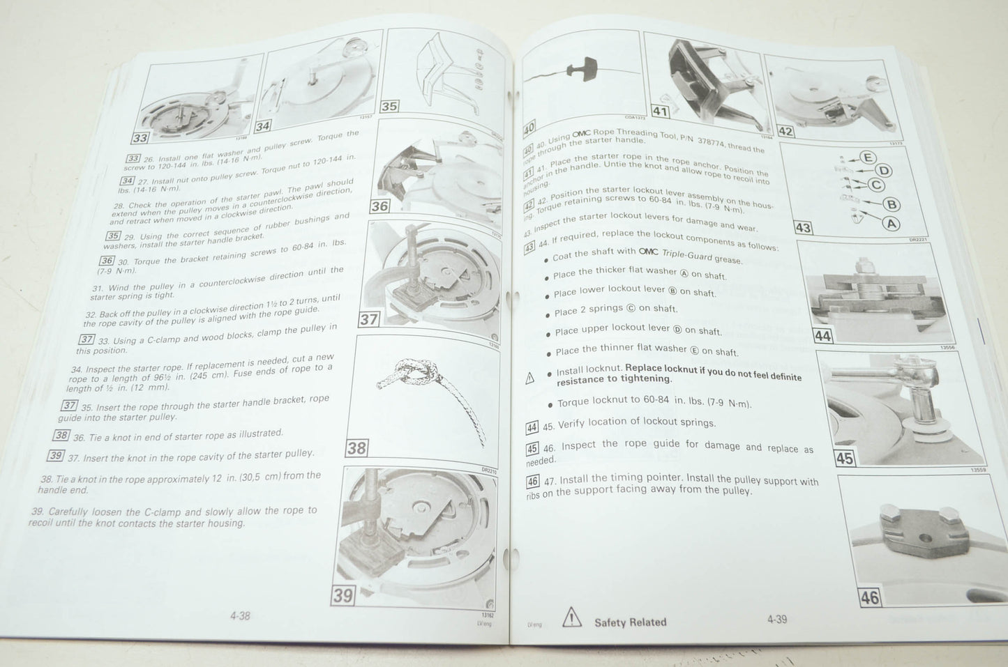 OMC Johnson 'EC' 90ÃƒÆ’Ã‚Â¢Ãƒâ€šÃ‚ÂÃƒâ€šÃ‚Â° LV Service Manual
