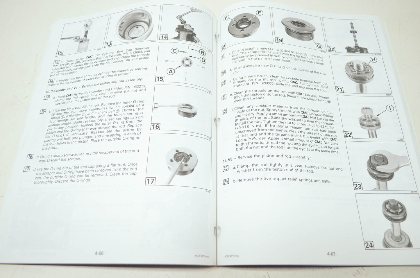 OMC Johnson 'EC' Accessories Service Manual