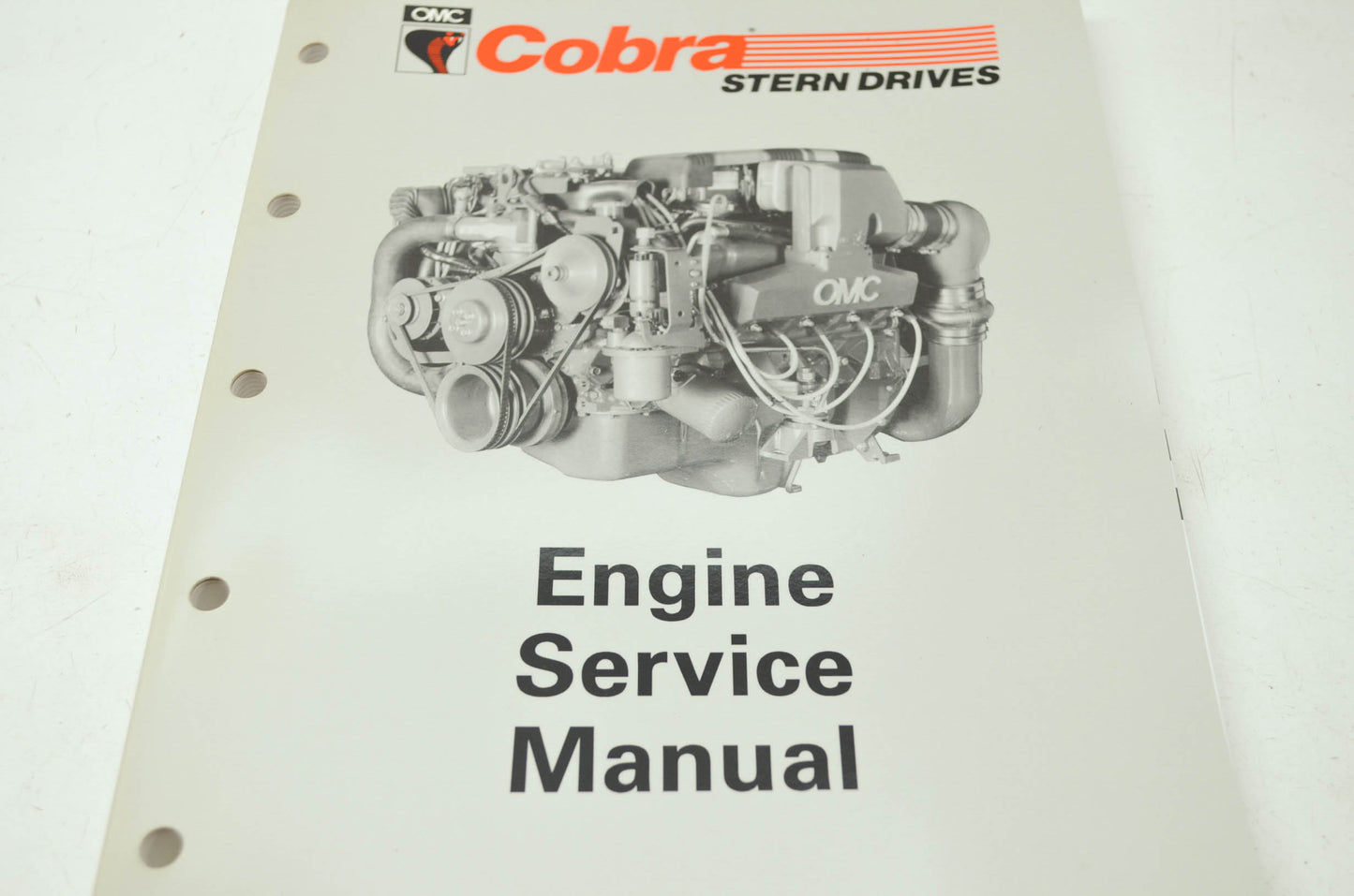 OMC Cobra 'JV' Engine Service Manual