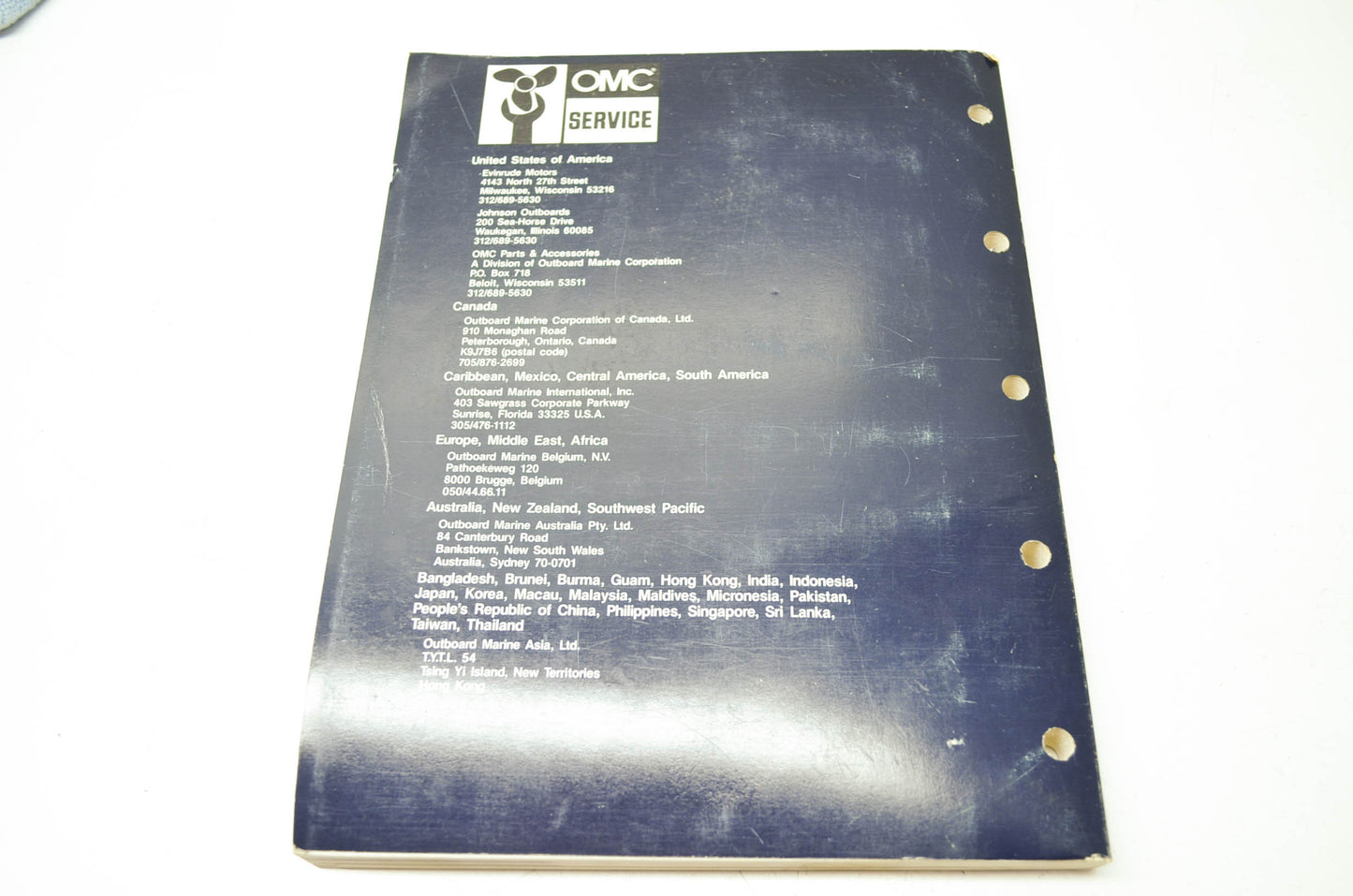 OMC Johnson 'CC' Loop V Service Manual