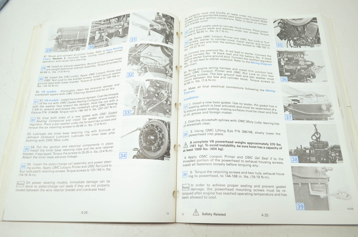OMC Johnson 'CC' Loop V Service Manual