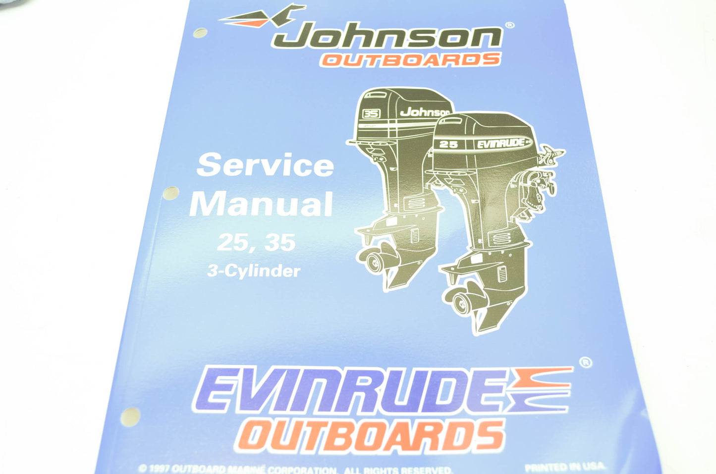 Johnson 'EC' 25HP 35HP 3-Cylinder Service Manual