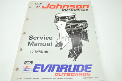 Johnson 'ET' 40HP-55HP Service Manual