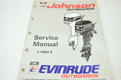 Johnson 'ET' 2HP-8HP Service Manual