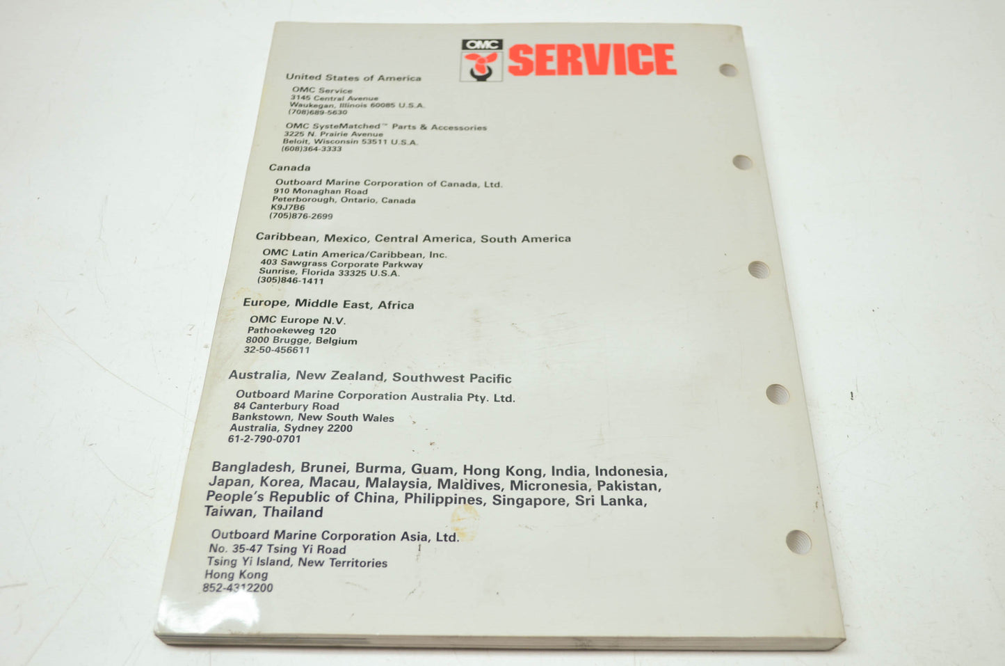 Johnson 'ET' 2HP-8HP Service Manual