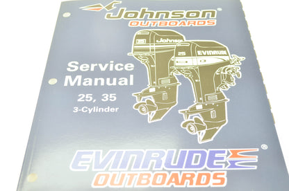 Johnson 'ED' 25HP 35HP 3-Cylinder Service Manual