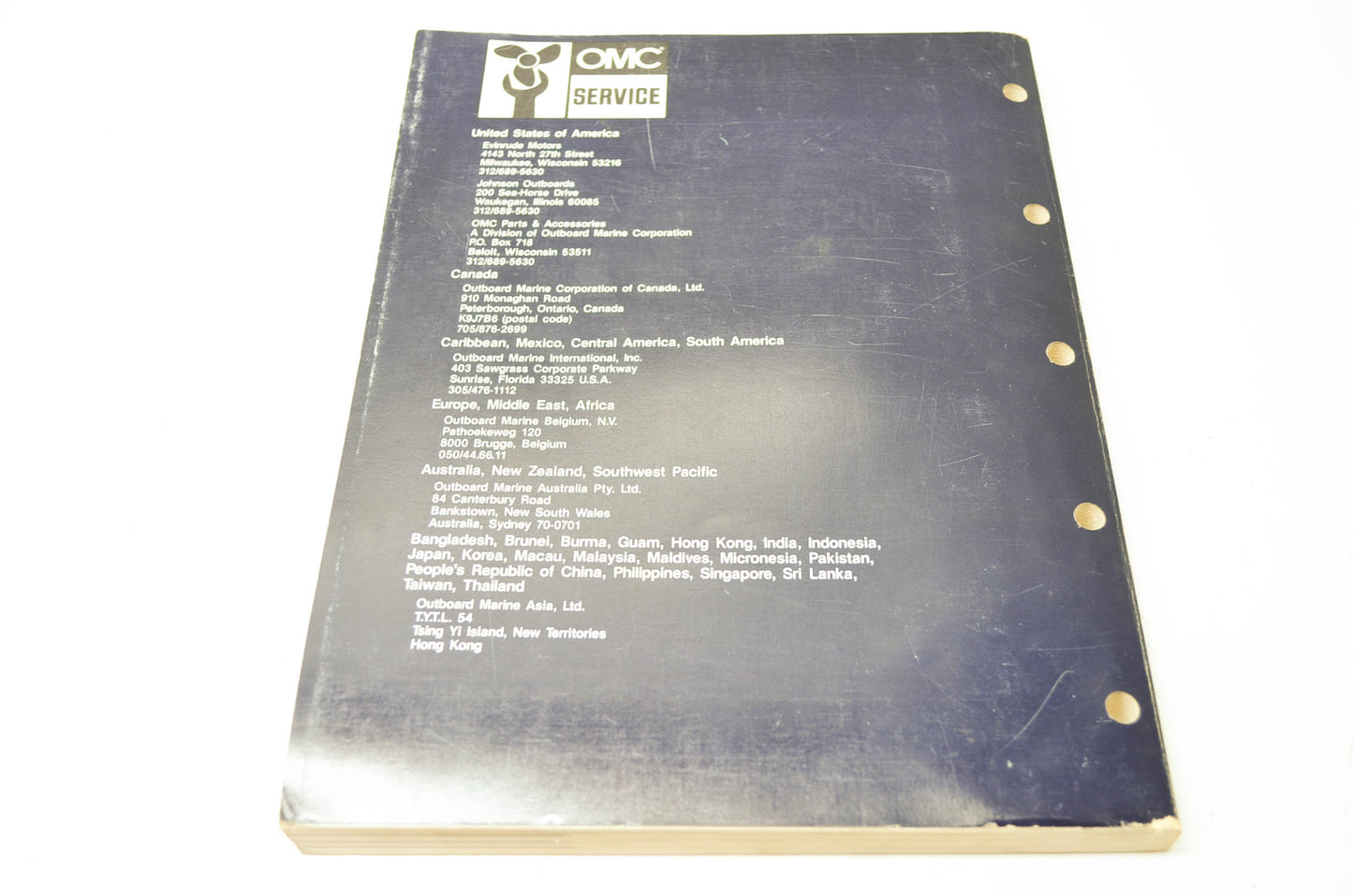 Johnson 'CC' 9.9HP-30HP Service Manual