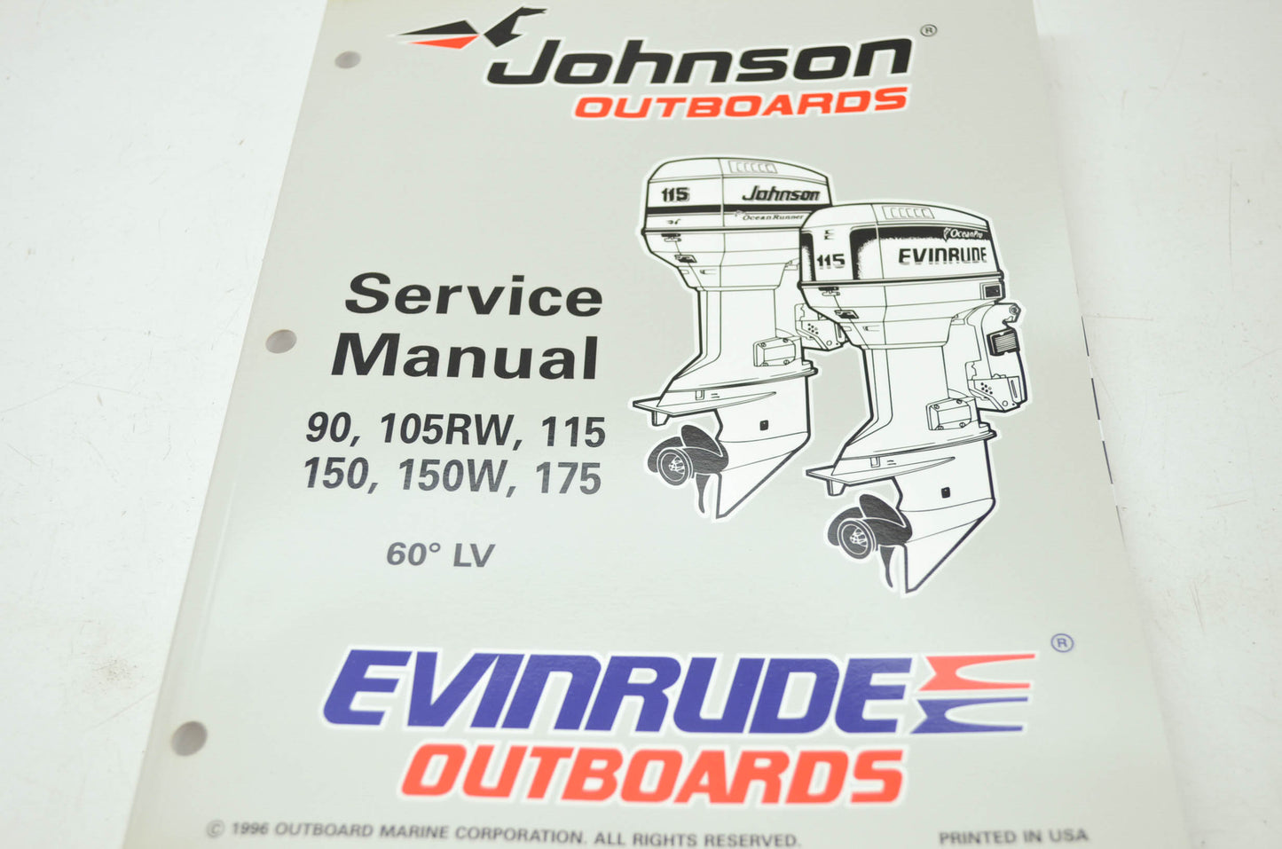 Johnson 'EU' 60ÃƒÆ’Ã¢â‚¬Å¡Ãƒâ€šÃ‚Â° LV Service Manual