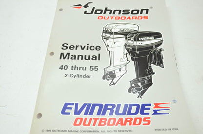 Johnson 'EU' 40HP-55HP 2-Cylinder Service Manual