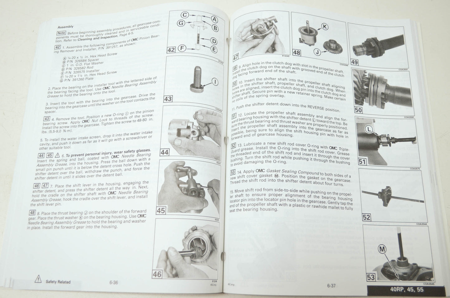 Johnson 'EU' 40HP-55HP 2-Cylinder Service Manual