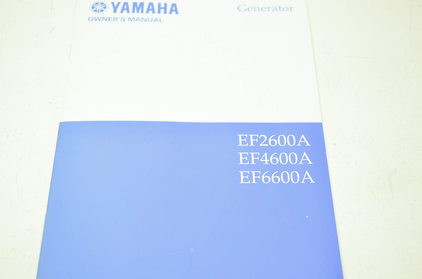 Yamaha Generator EF Models Owner's Manual