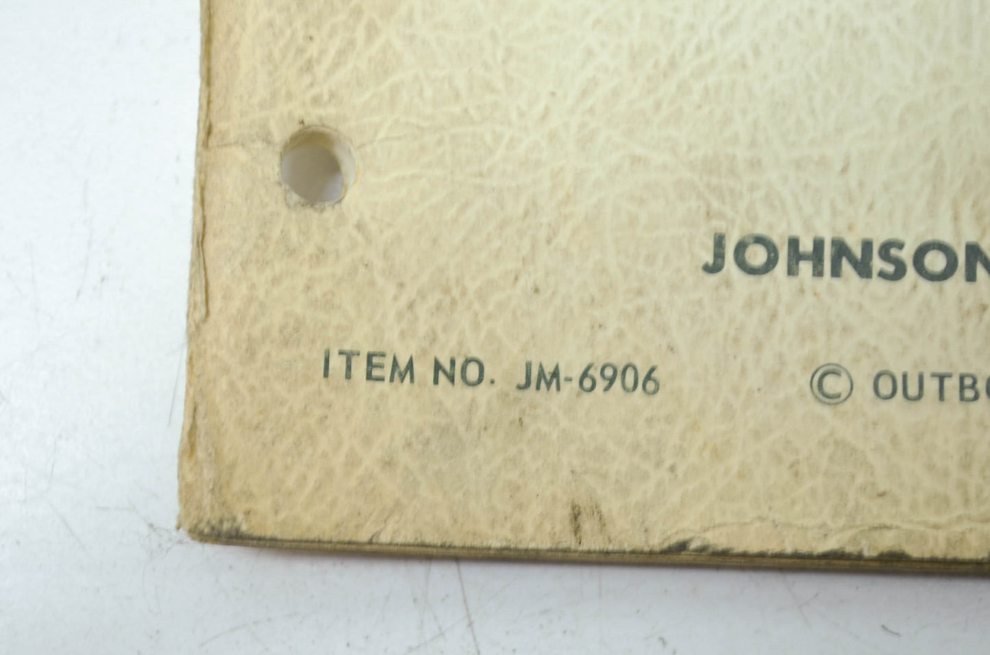 Johnson 1969 Outboard Motor 25HP Service Manual