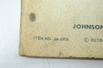 Johnson 1969 Outboard Motor 25HP Service Manual