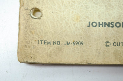 Johnson 1969 Outboard Motor 55HP Service Manual