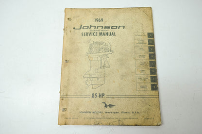 Johnson 1969 Outboard Motor 85HP Service Manual