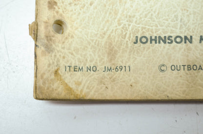 Johnson 1969 Outboard Motor 115HP Service Manual