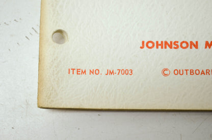 Johnson 1970 Outboard Motor 6HP Service Manual
