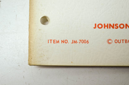 Johnson 1970 Outboard Motor 25HP Service Manual