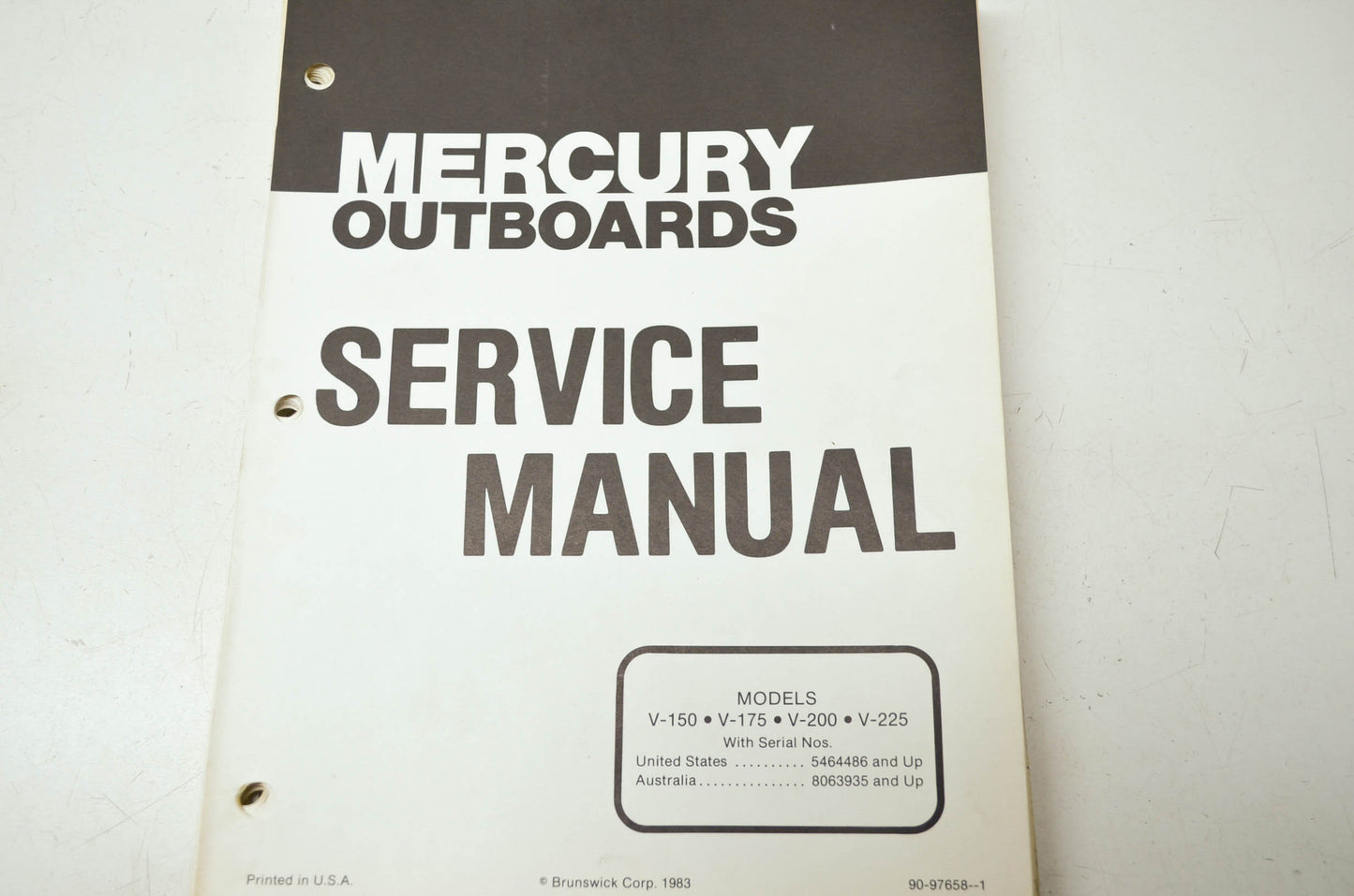 Mercury Outboard Service Manual