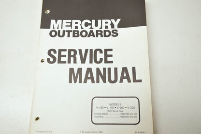 Mercury Outboard Service Manual