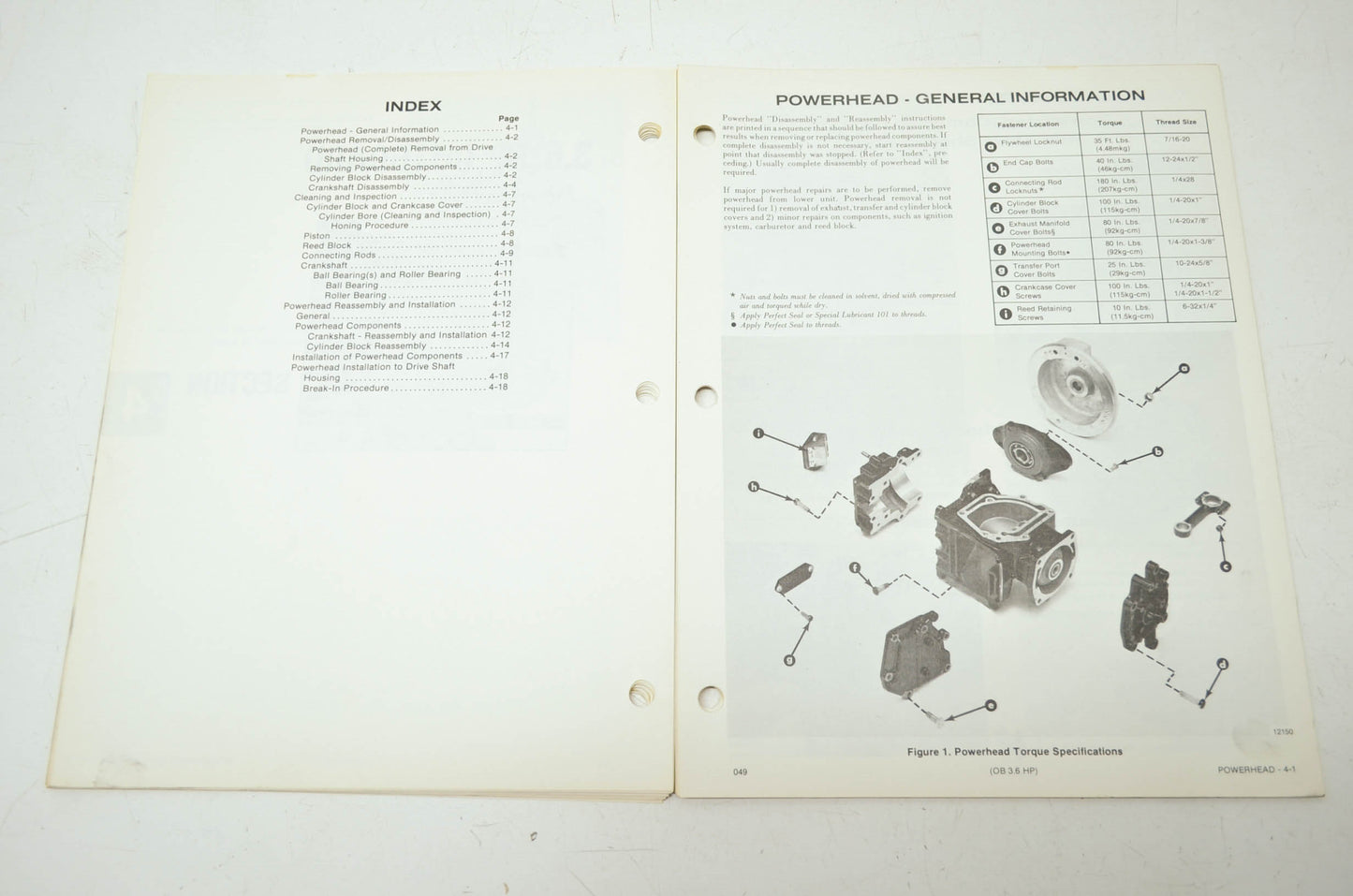 OEM Mercury 90-89156 Outboards Service Manual