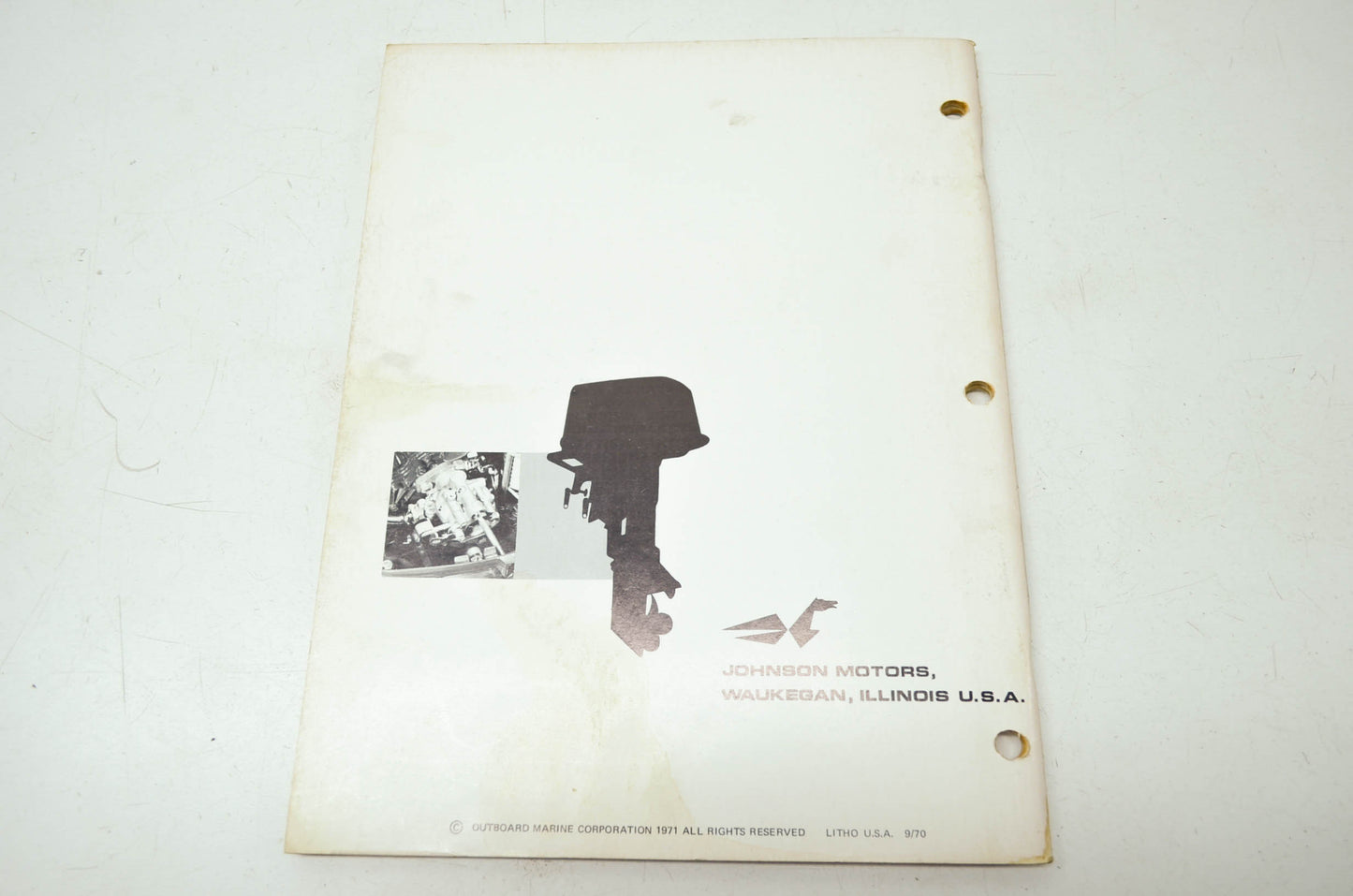 Johnson 1971 Outboard Motor 25HP Service Manual
