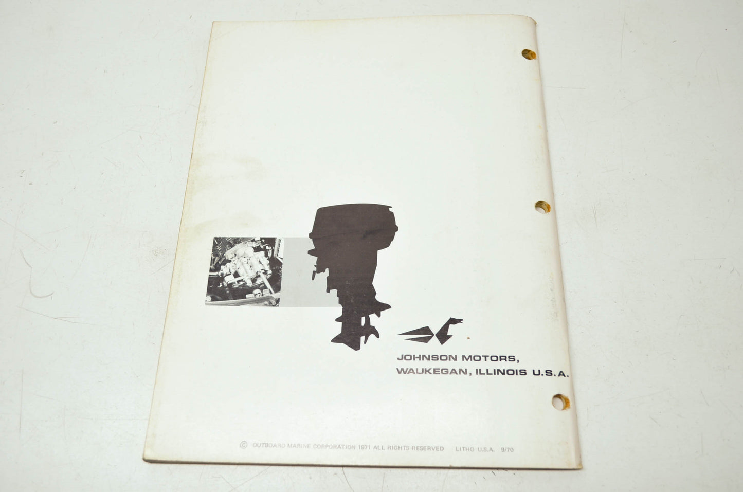 Johnson 1971 Outboard 40HP Service Manual