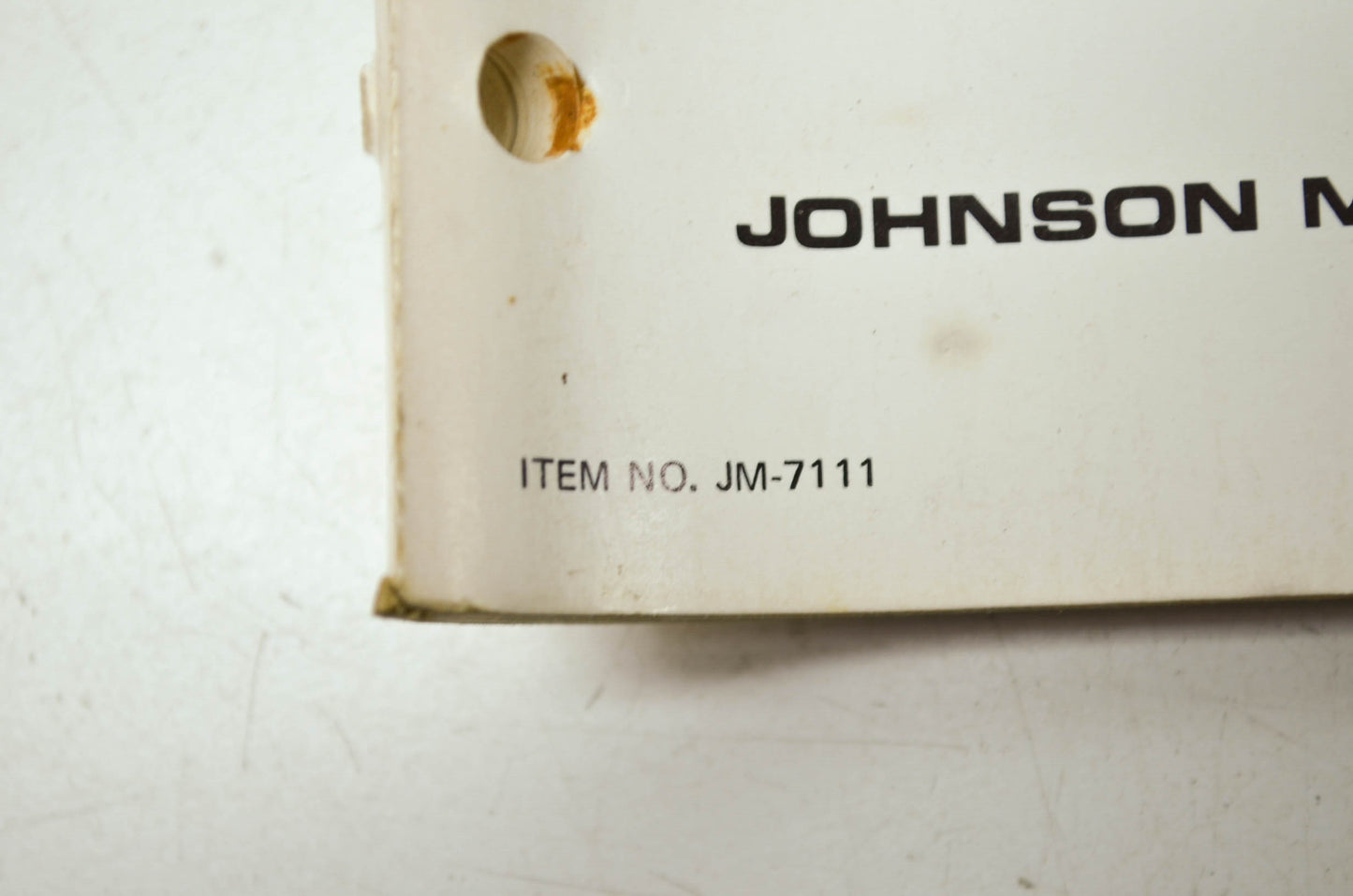 Johnson 1971 Outboard 125HP Service Manual