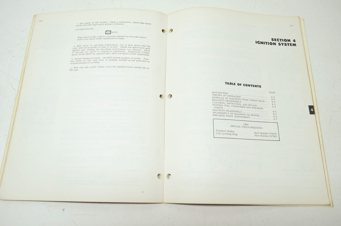 Johnson 1973 Outboard Motor 2HP Service Manual