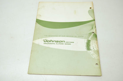 Johnson 1973 Outboard Motor 6HP Service Manual