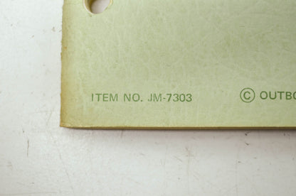 Johnson 1973 Outboard Motor 6HP Service Manual