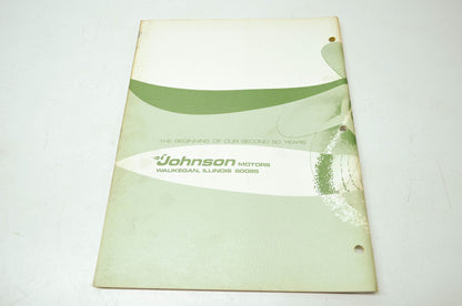 Johnson 1973 Outboard Motor 25HP Service Manual