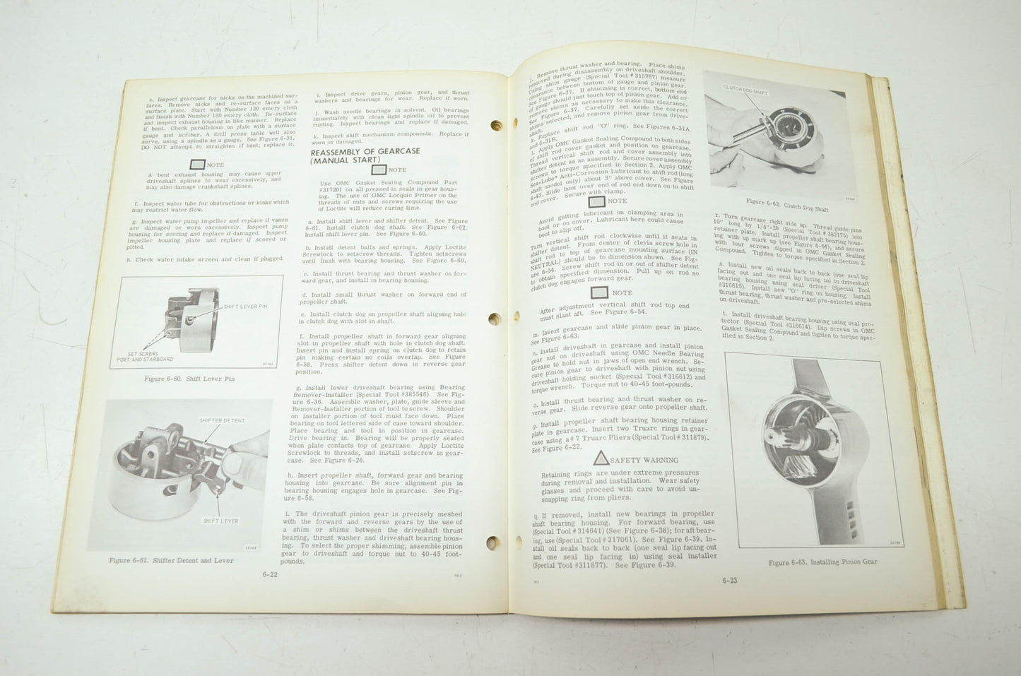 Johnson 1973 Outboard Motor 50HP Service Manual