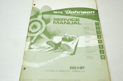 Johnson 1973 Outboard 65HP Service Manual