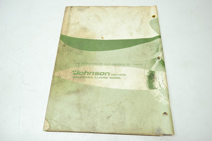 Johnson 1973 Outboard 65HP Service Manual