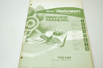 Johnson 1973 Outboard 115HP Service Manual