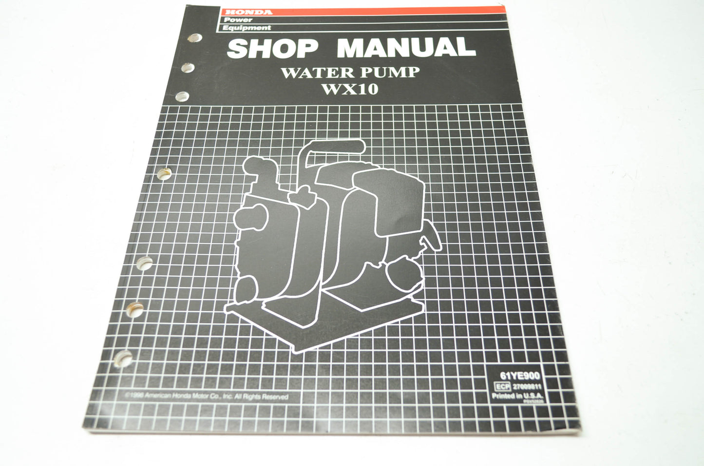 Honda Water Pump WX10 Shop Manual